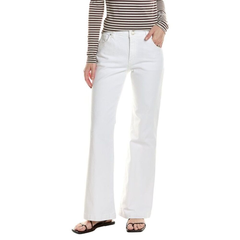 Hudson Jeans Womens  Dana White Flare Jean